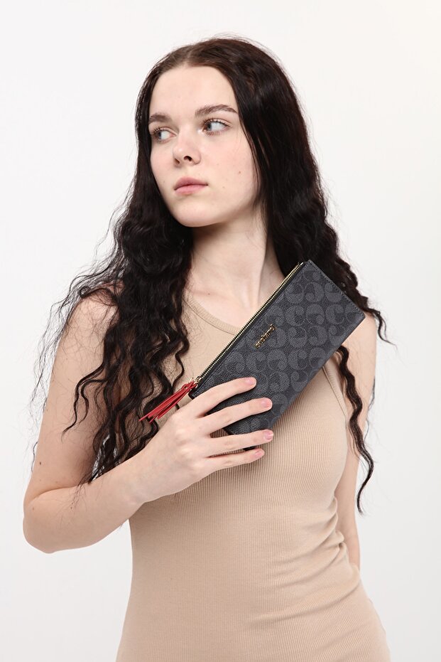 Kadın Siyah Cüzdan - 3