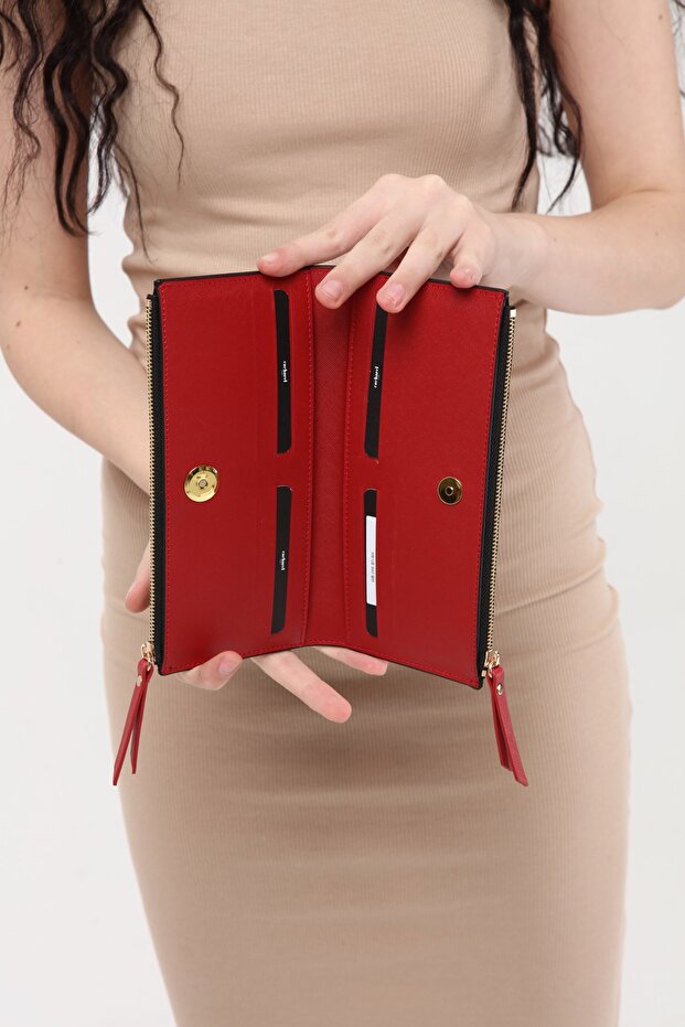 Kadın Siyah Cüzdan - 6