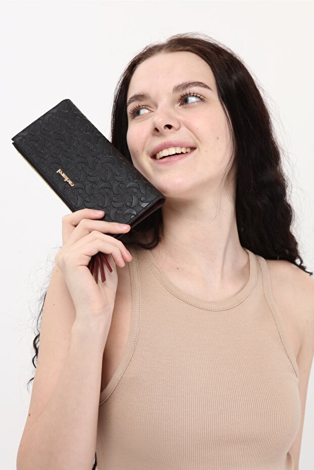 Kadın Siyah Cüzdan - 4