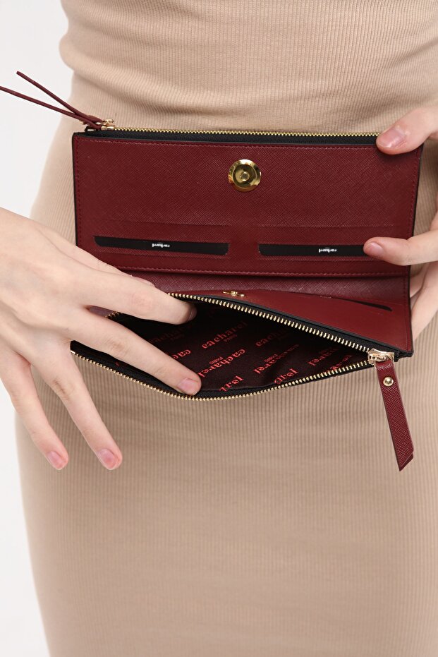 Kadın Siyah Cüzdan - 8