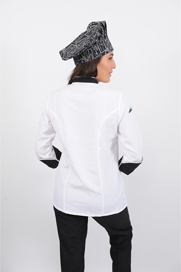 Mantar Model Bayan Aşçı Ceket - 7