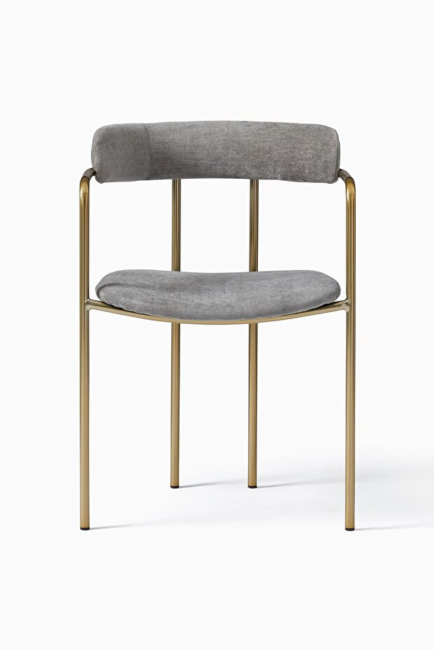 Gold Metal Sandalye - 3