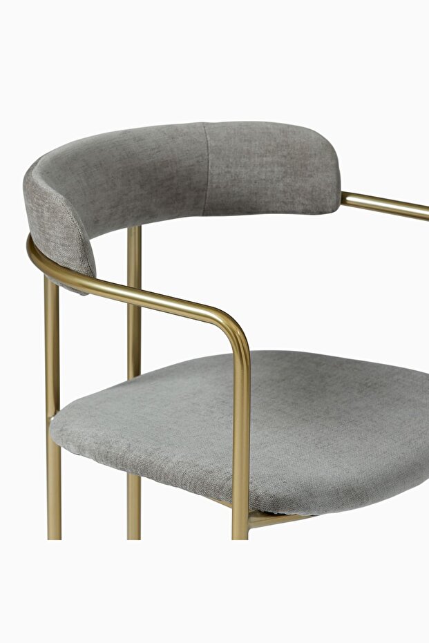 Gold Metal Sandalye - 6