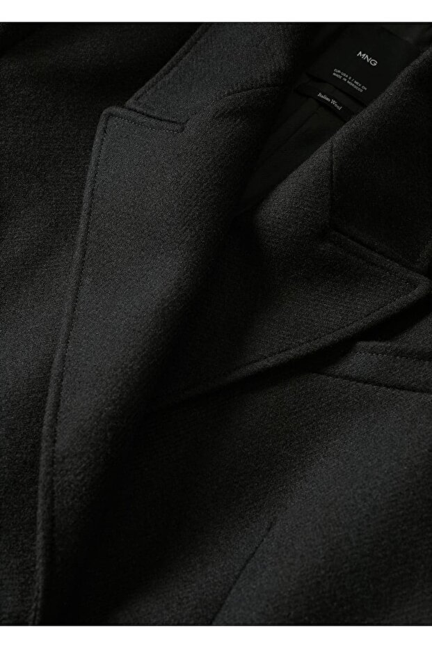 Klapalı Uzun Palto - 7