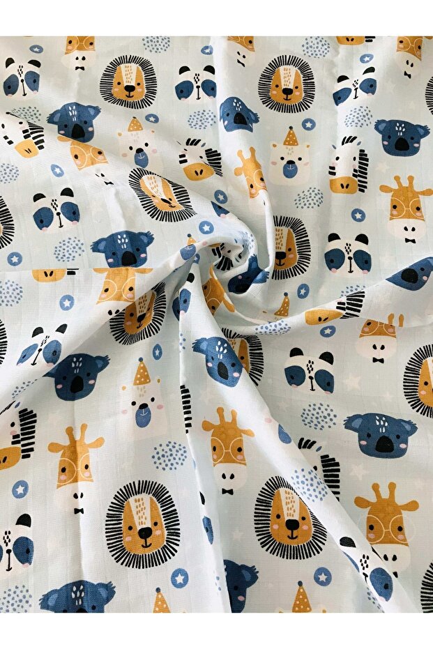 بطانية موسلين متعددة الأغراض من حديقة الحيوان - 2