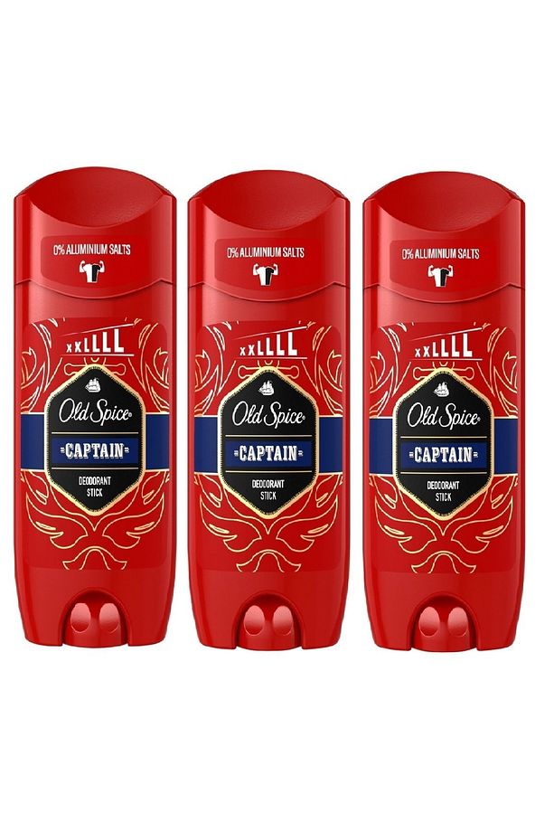 Erkek Captain Büyük Boy Stick 85 Ml X 3 Adet - 1