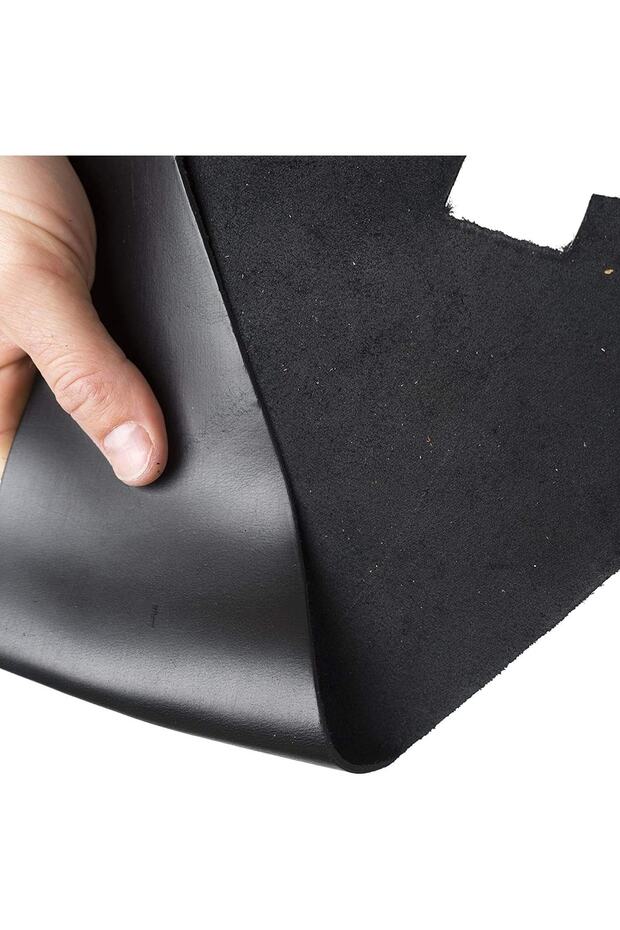 1 Kg Parça Deri Siyah - 7