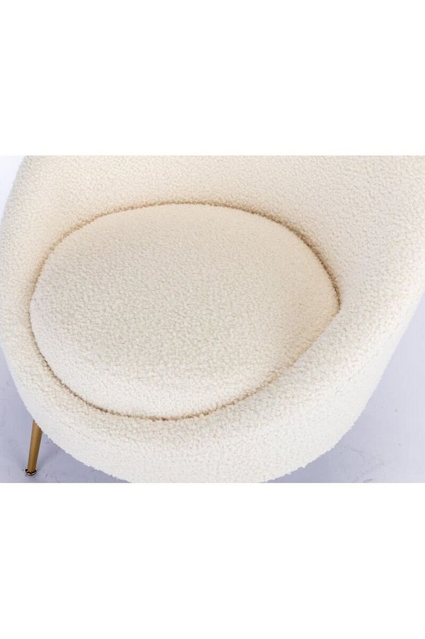 Lucca Elips Teddy Berjer Gold Ayak - 3