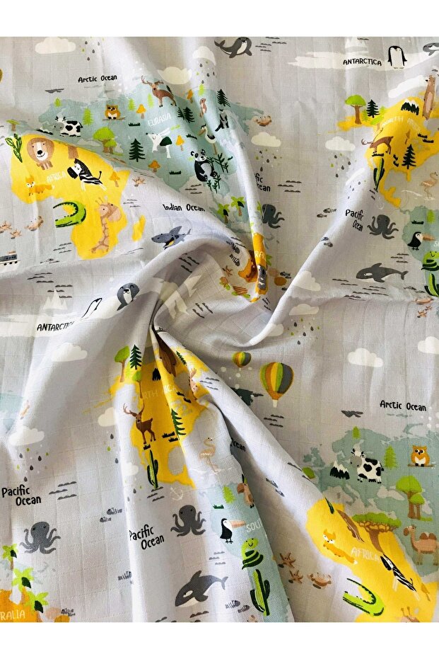 بطانية موسلين عالمية متعددة الأغراض - 2