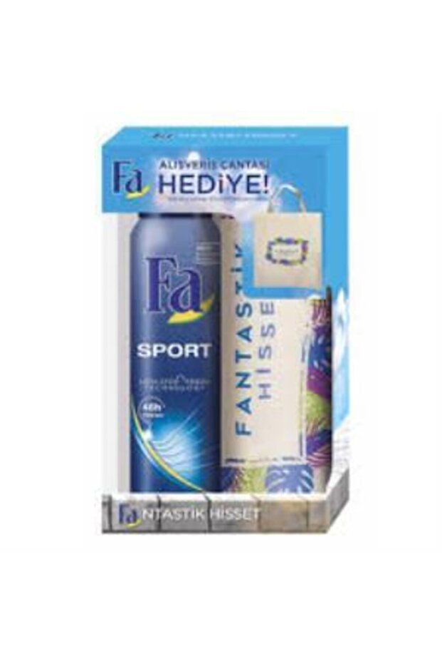 Deodorant Sport 150 ml Alışveriş Bez Çanta Hediye Set - 1