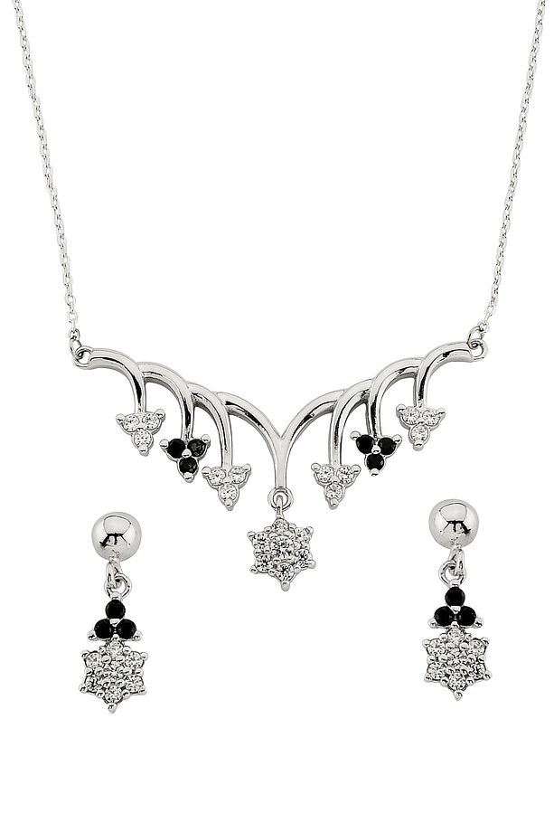 925 Ayar Gümüş Yıldız Yağmuru Set - 1