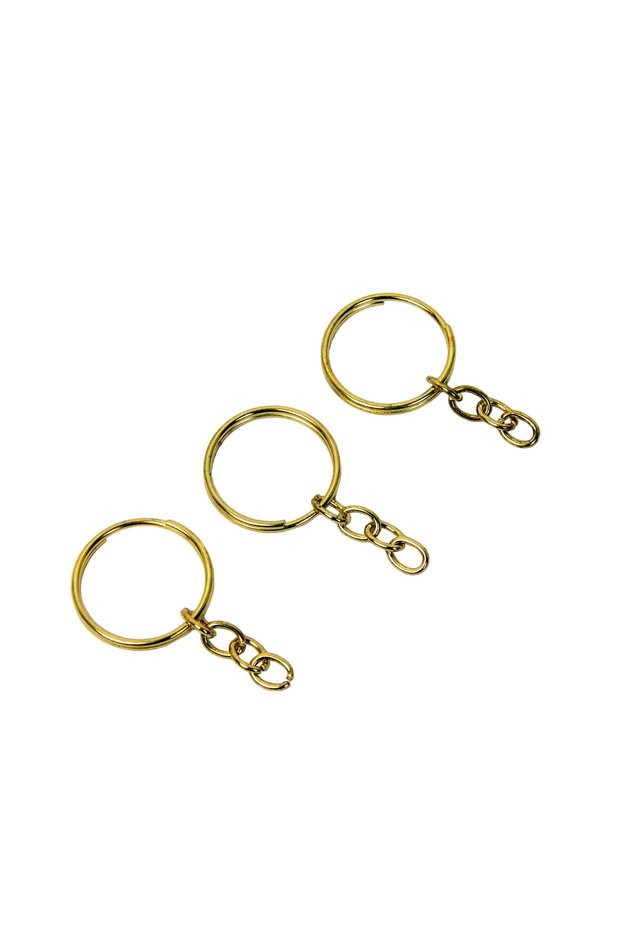 Nildenhobim Macrame Keychain with Chain - 2 cm (50 Pieces)