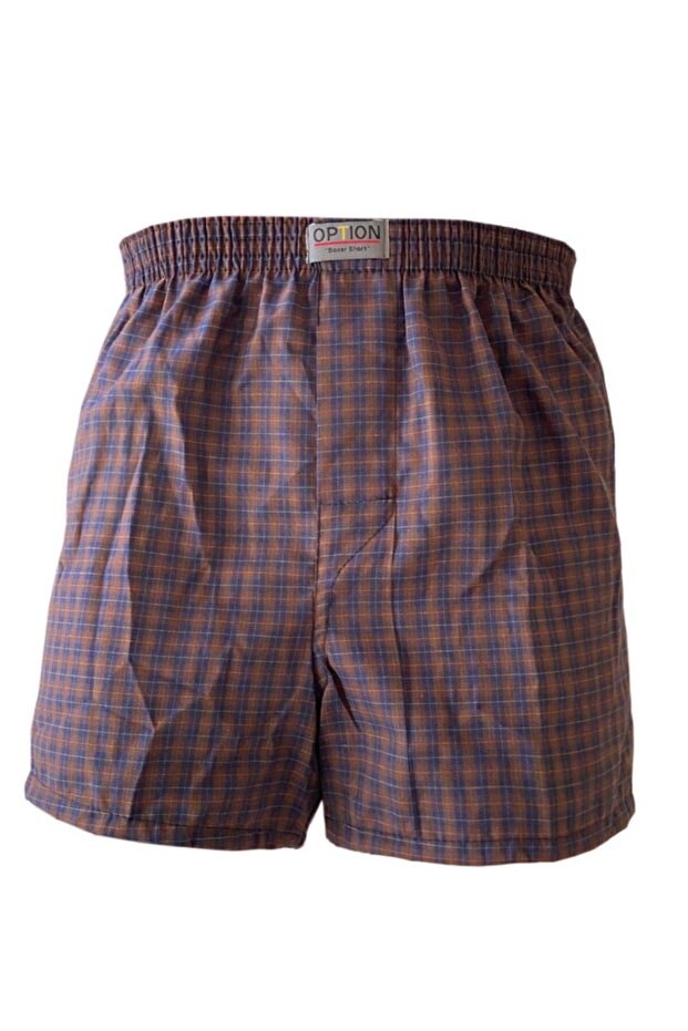 Erkek 4'lü Paket Poplin (pamuk) Boxer Şort - 6