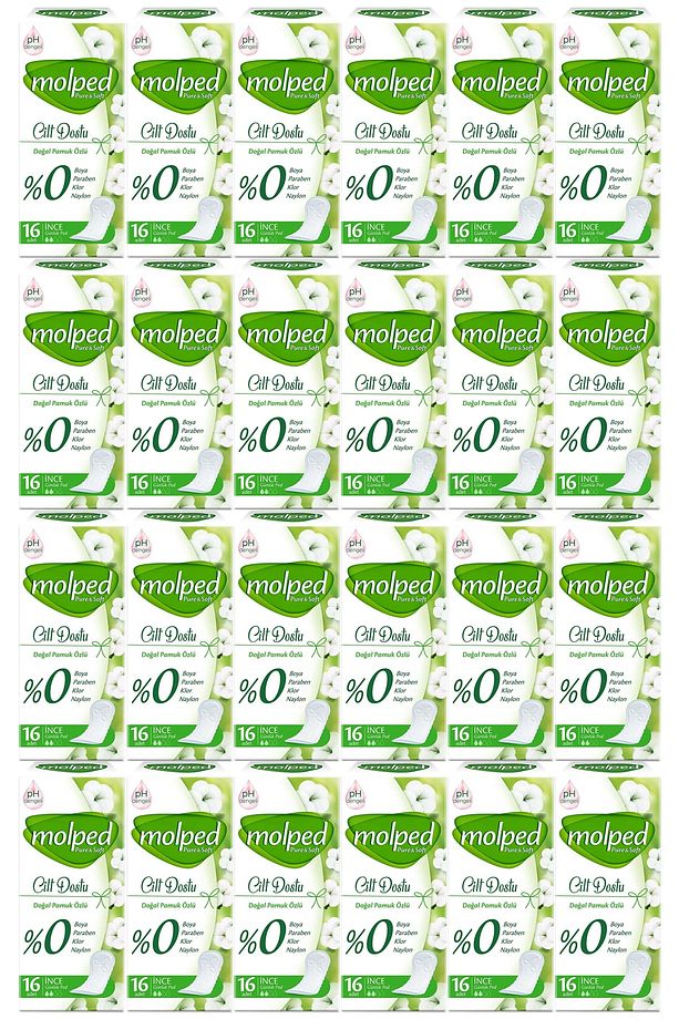 Günlük Ped Pure&soft Cilt Dostu 16'lıx24 Adet - 1