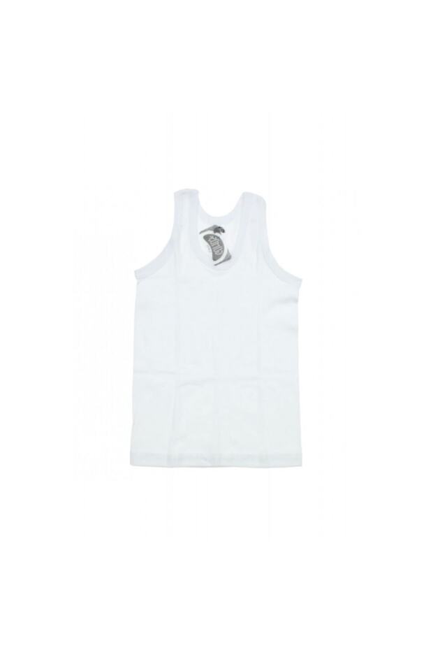 3-Piece Ribbed Boy's Undershirt - 1