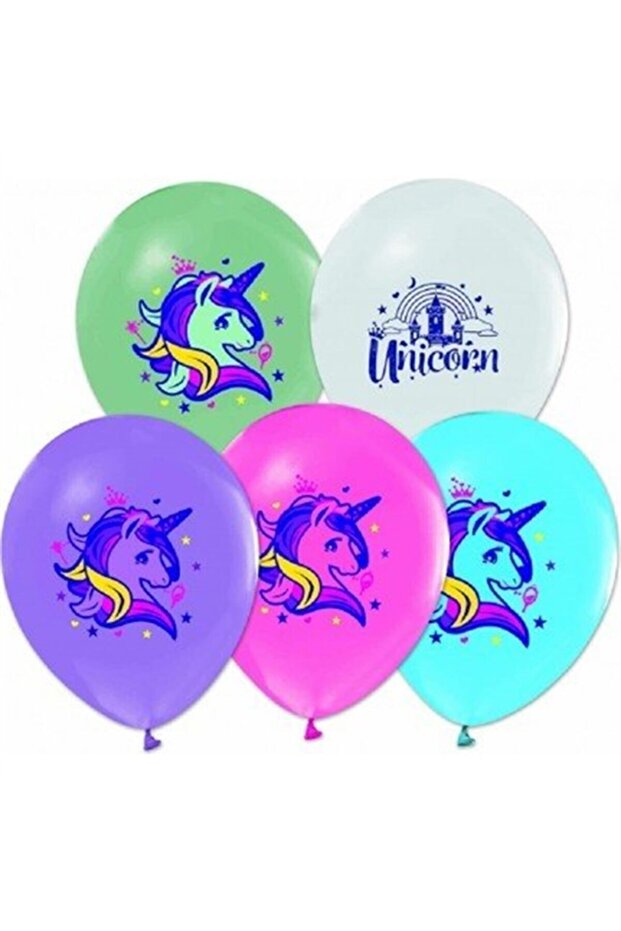Baskılı Balon 10 Adet - 1