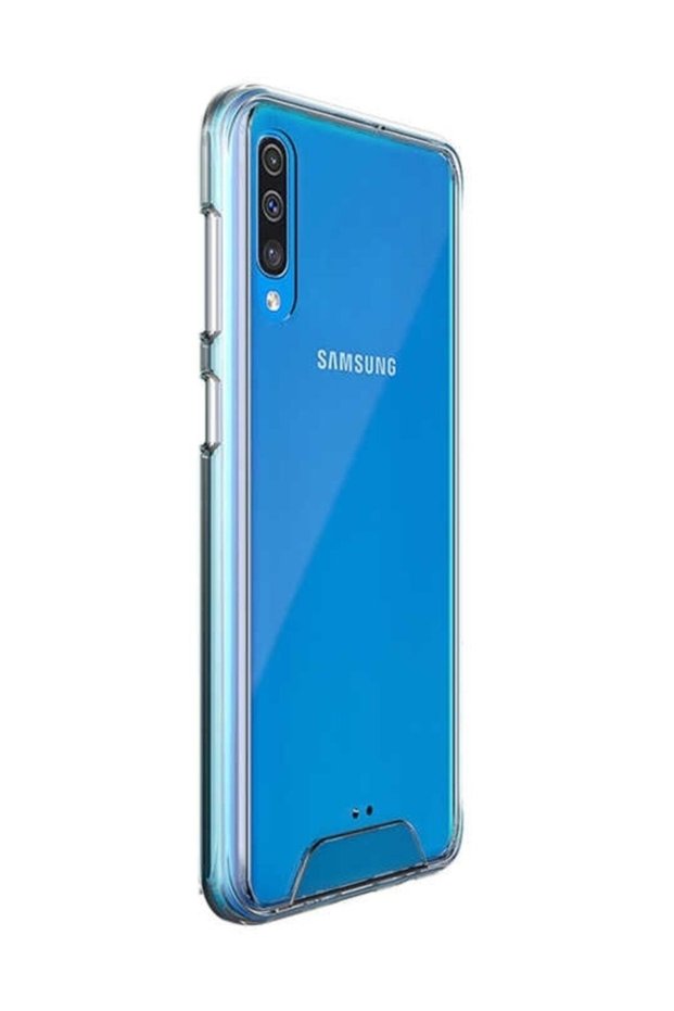 Teleplus Samsung Galaxy A50 Case Ultra Protect Clear Anti Shock Case + Nano Screen Protector