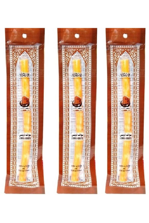 Swak Al-kurey Misvak Medium Size Vacuum Package 3 Pieces