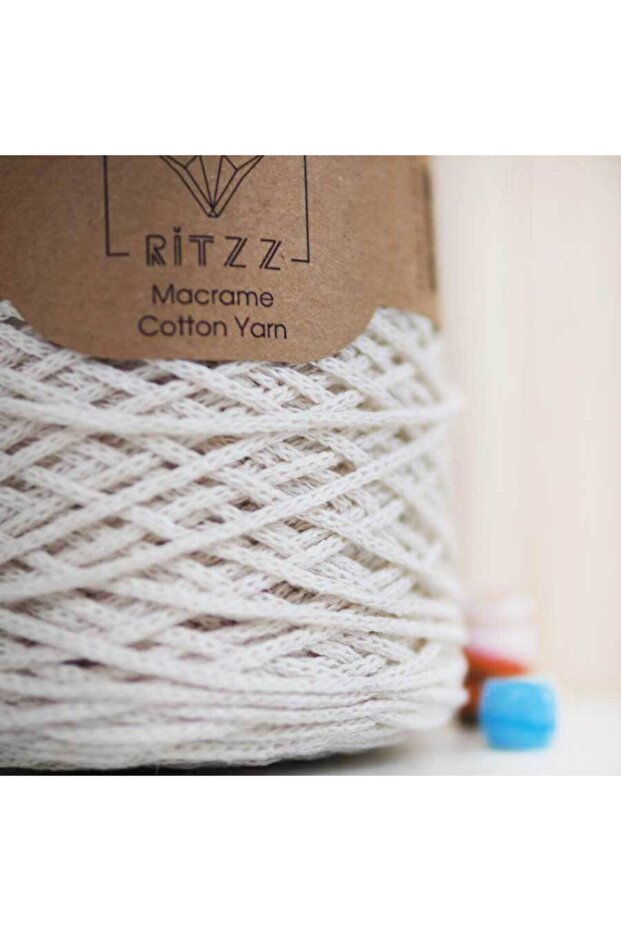 Macrame din bumbac crem 007 - 2