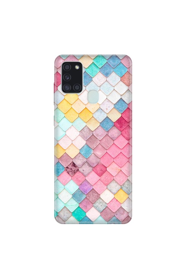Samsung Galaxy A21S Illustrated Silicone Phone Case