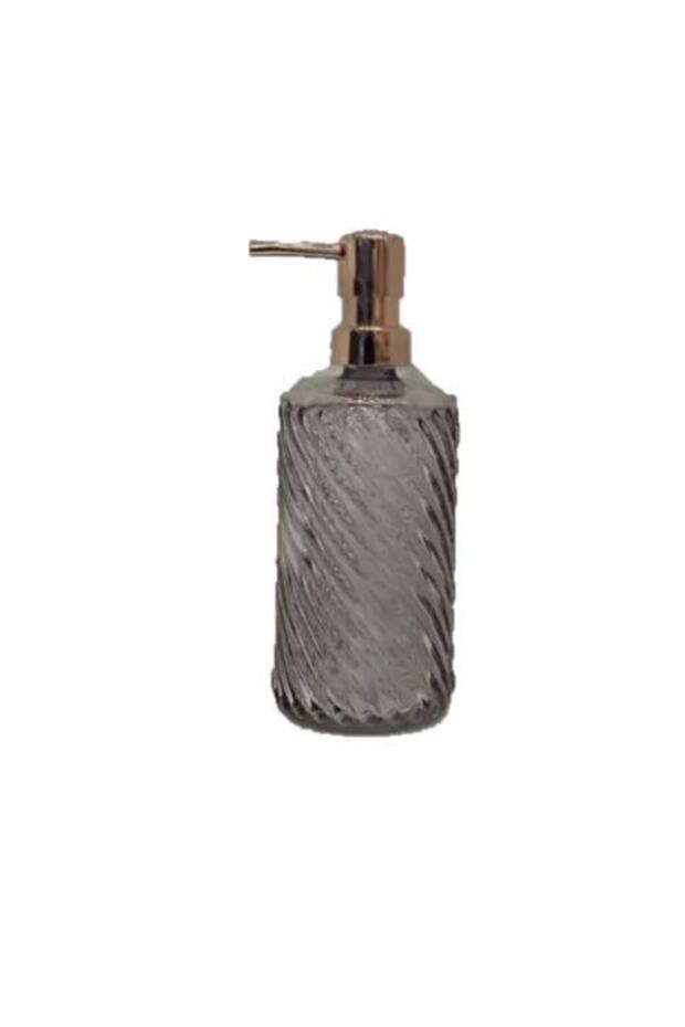 Perotti Damien Glass Liquid Soap Dispenser - Liquid Soap Dispenser with Pump Lilac