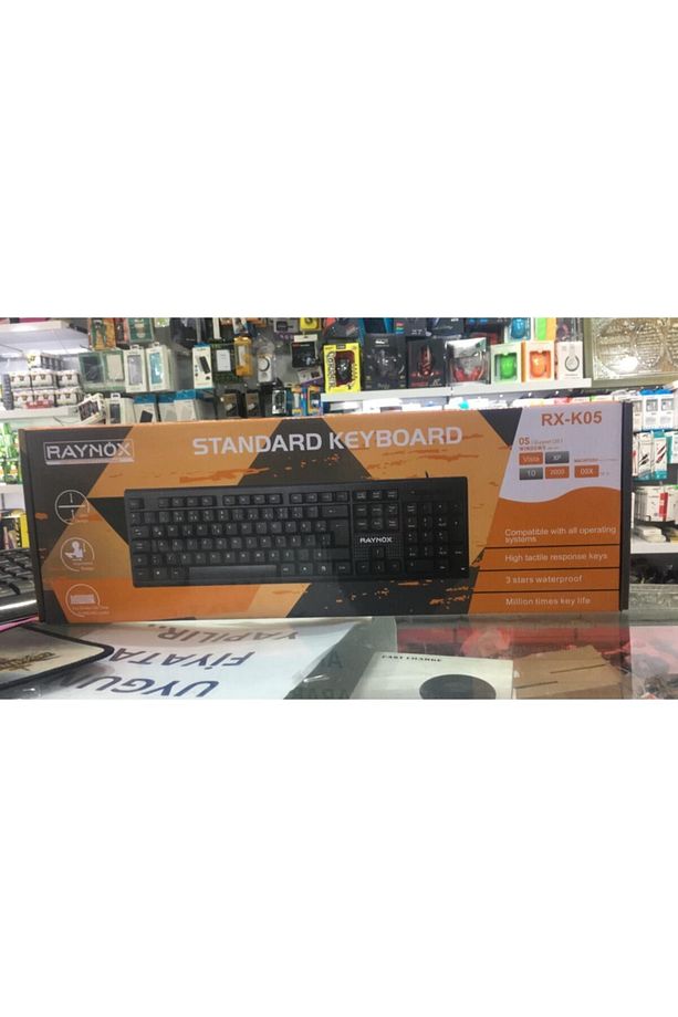 Rx-k05 Q Standart Kablolu Klavye Yumuşak Tuşlu - 2
