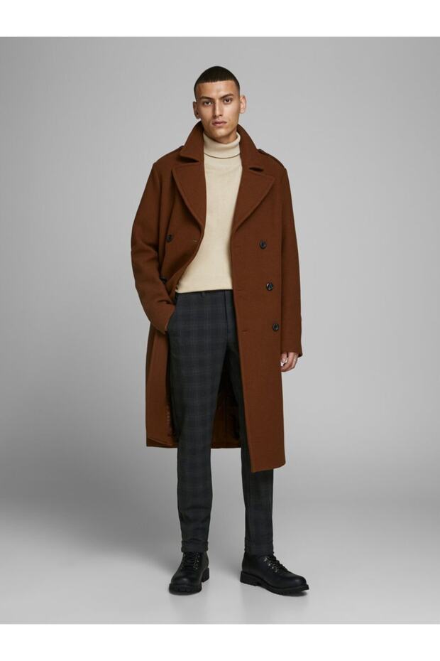 Rollkragenpullover Einfarbig Rollkragenpullover - 3