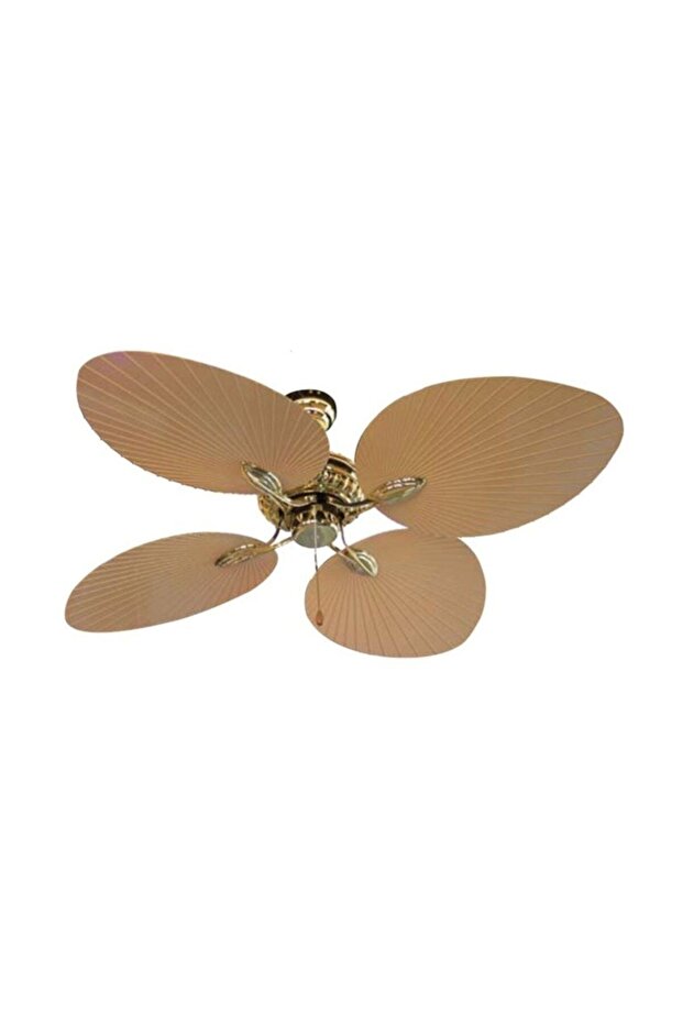 4 Kanatlı Ahşap Görünümlü Tavan Vantilatörü - 1