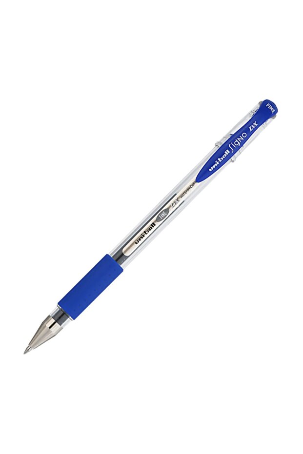 Um-151 Roller Pen Signo Dx Fine Gel Ball Nib 0.7 Mm Blue (Box of 12)