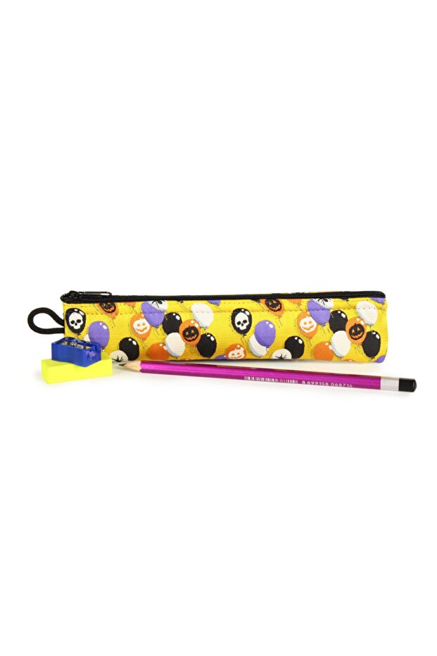 100% Woven Fabric Small Pen Holder - Pencil Case (4cm X 19 Cm)