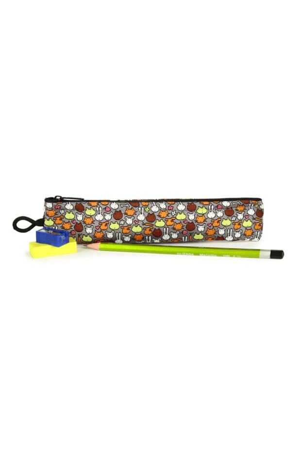 100% Woven Fabric Small Pen Holder - Pencil Case (4cm X 19 Cm)