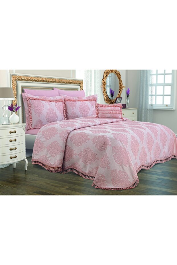 Larissa Bedspread Powder 7-Piece Bedspread Set - 1