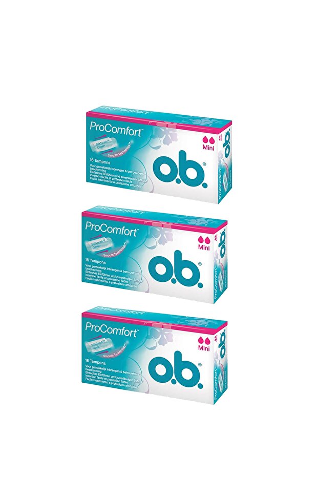 Mini 16'lı x 3 Adet Tampon - 1