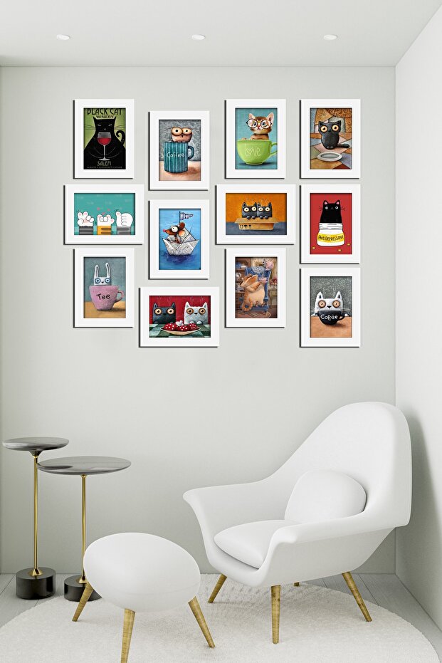 Modern Style 12 Parçalı Mdf Tablo Mck082 - 1