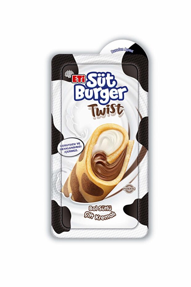 Süt Burger Twist 48 Gr X 4 Adet - 1