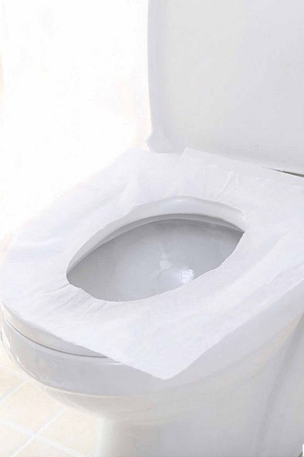 Klozet Kapak Örtüsü Poşeti Suda Erir Kullan At Kullanışlı Pratik Kolay Kullanımlı 200 Adet Örtü - 1