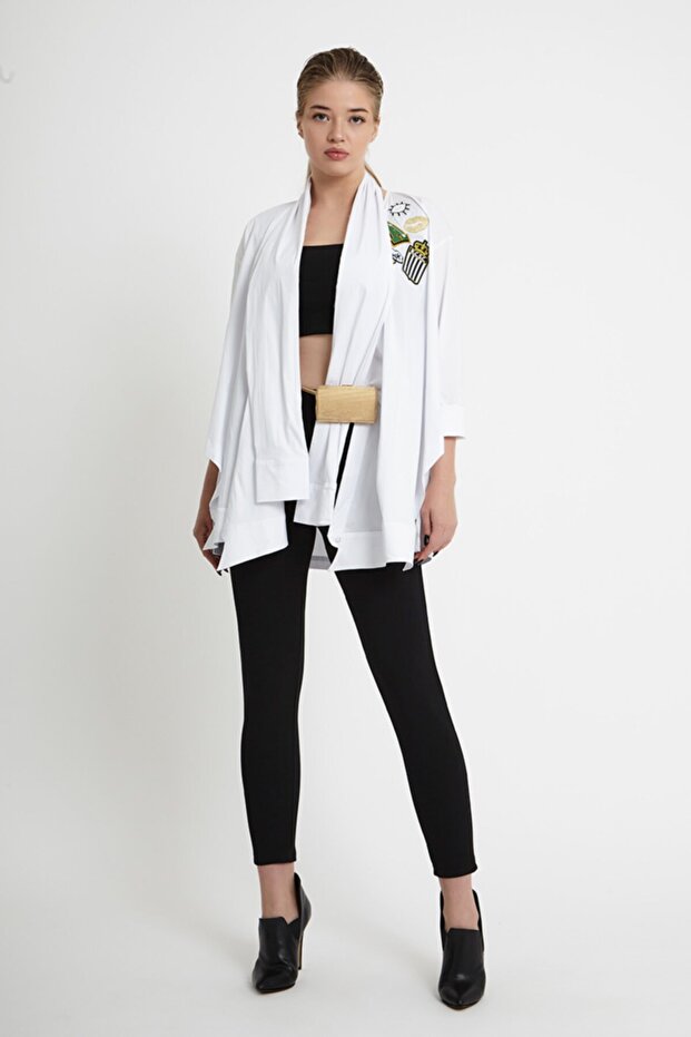 Women's White Label Detailed Blouse