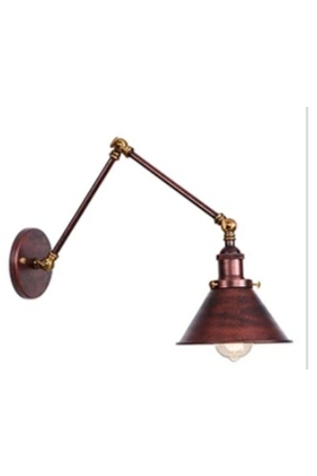 Retro Rustik Üç Mafsalı Eskitme Akrobat Aplik - 1