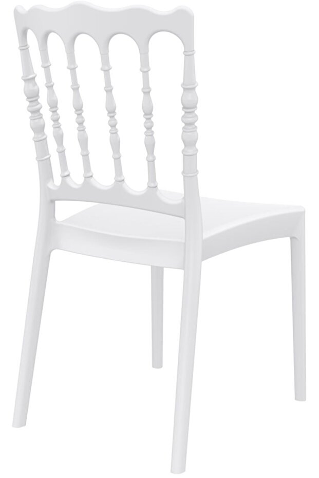 Beyaz Napoleon Sandalye - 4