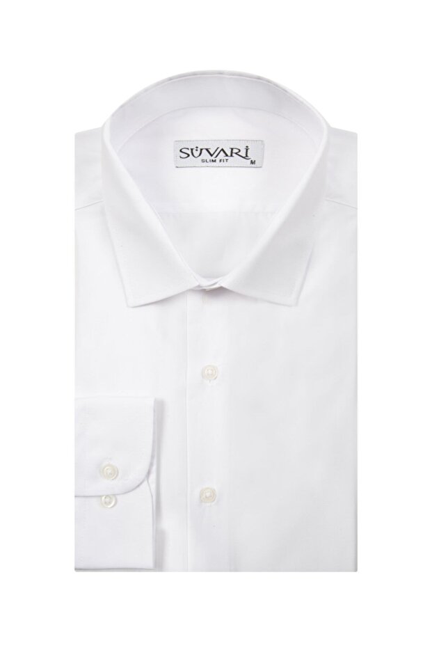 Slim Fit Erkek Gömlek - 1