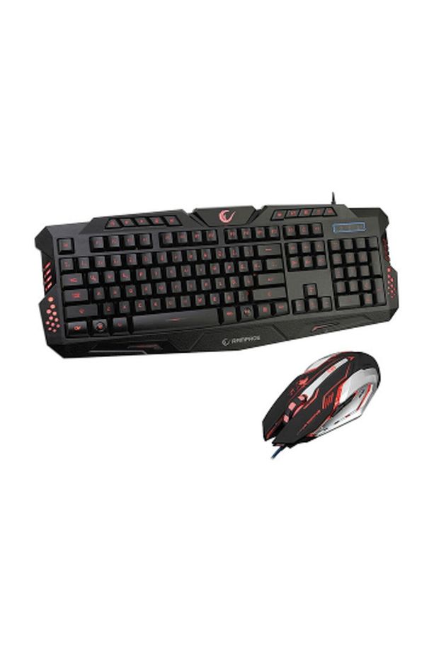 Km-r77 Siyah Usb 3 Farklı Ledli Gaming Q Multimedia Klavye Mouse Set - 2