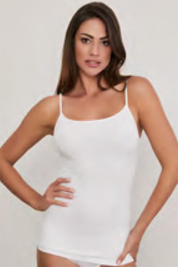 حزمة من 2 قميص داخلي مع أشرطة - 1