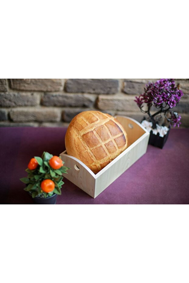 سلة خبز خشب القيقب - 4