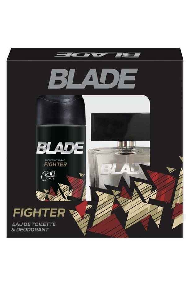 Fighter Erkek Parfüm Seti Edt 100ml + 150ml Deodorant Men Kofre Set - 1