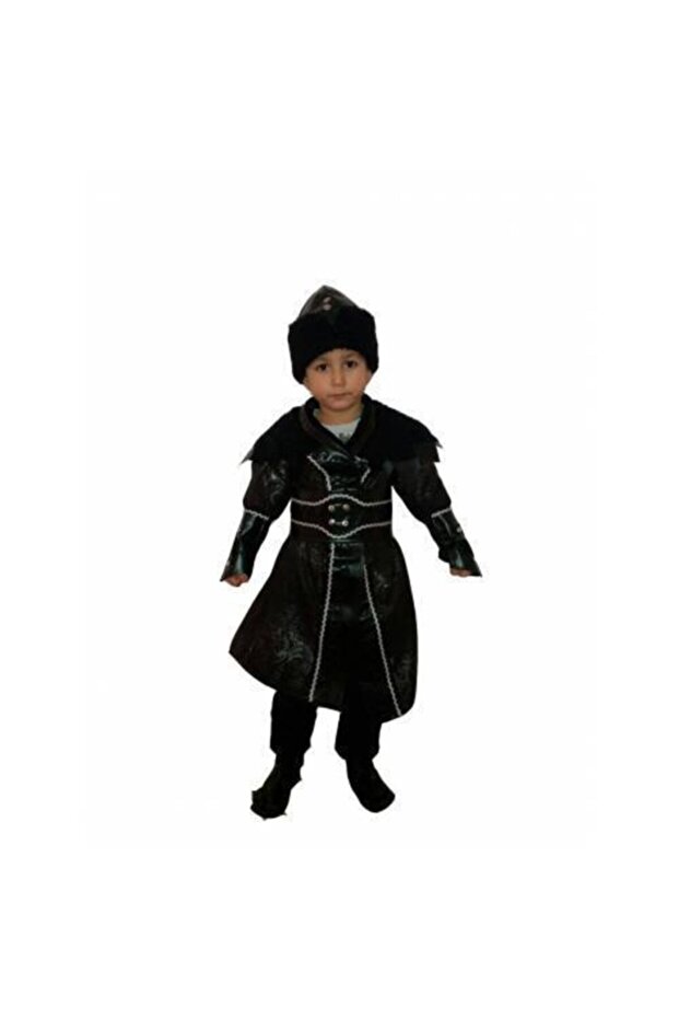 Boy's Black Ertugrul Alp Kayi Costume