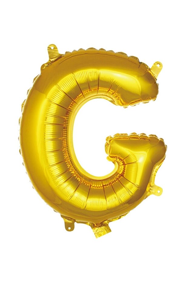 36 cm Foil Balloon Letter g - 16 Inc Gold