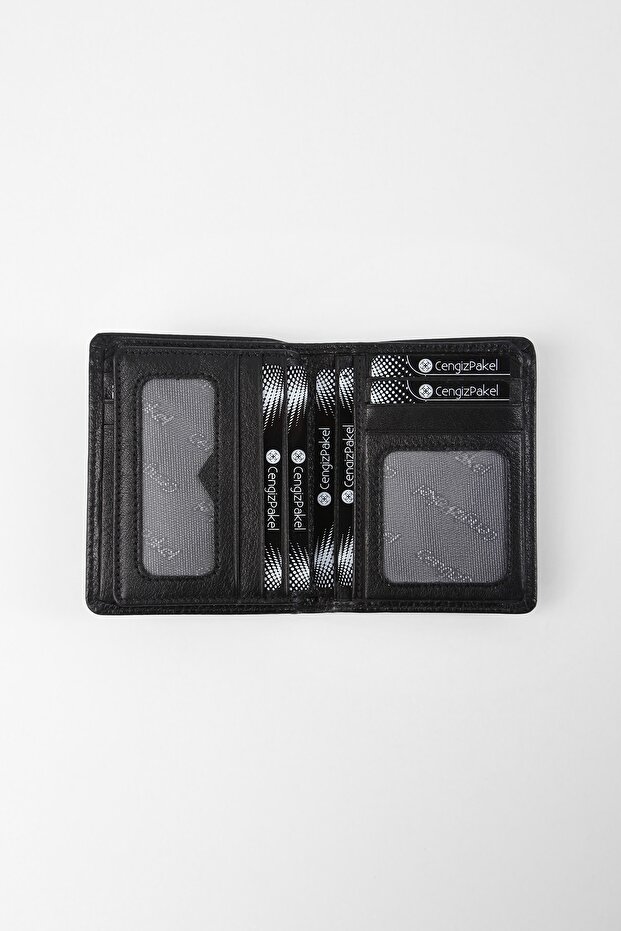 Gerçek Deri Siyah Cüzdan - 3