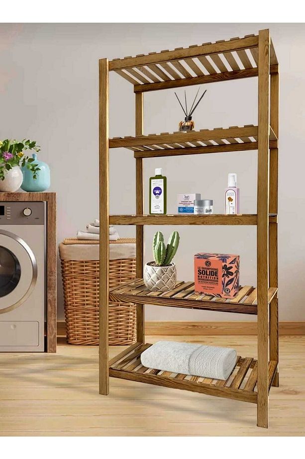 Ahşap 5 Raflı Organizer - 2