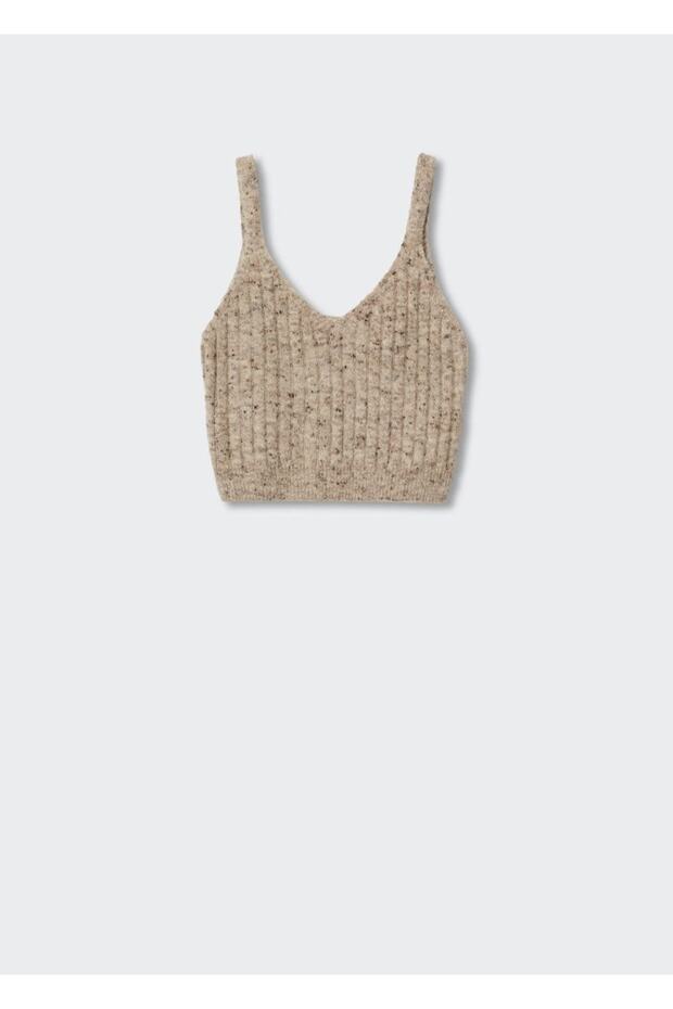 Kırçıllı Ribana Triko Bluz - 3