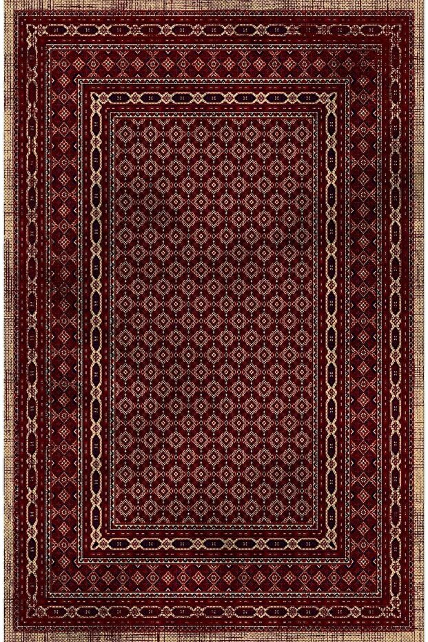 Retro Desen Dekorafif Halı Dot Taban - 2